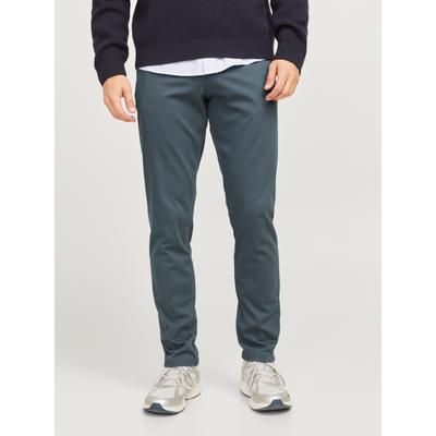Jack & Jones "JJIMARCO mit Badge und hohem Tragekomfort" unifarben, modisch, slim fit, Baumwollmischung