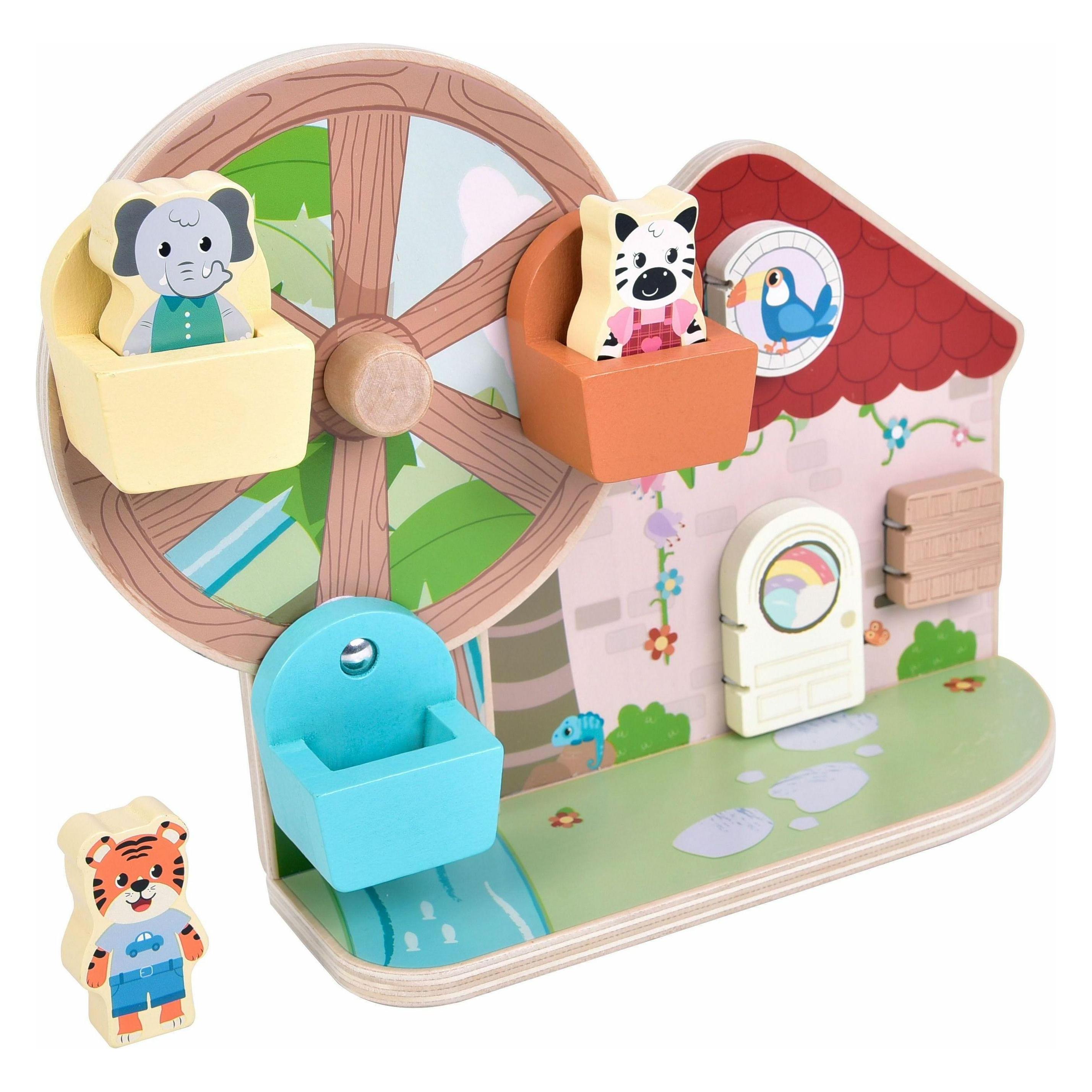 small foot Motorikspielzeug Riesenrad "Jungle Friends" (12764)