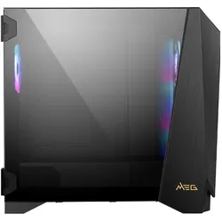 MSI Meg Prospect 700R (ATX, E-ATX, mATX, Mini-ITX), PC Gehäuse, Schwarz