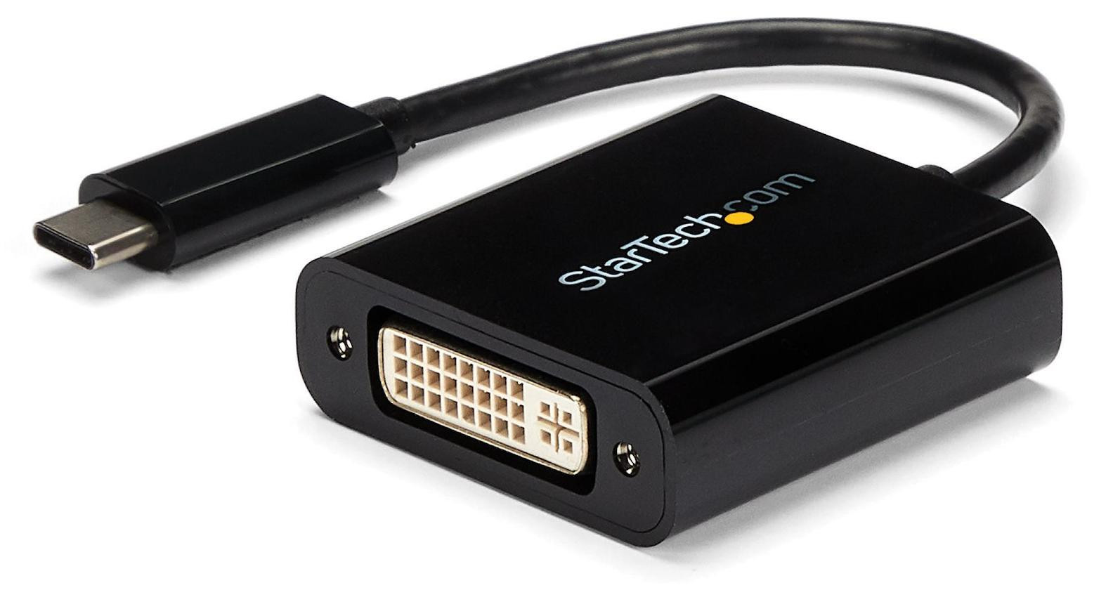 StarTech.com USB-C naar DVI adapter, 3.2 Gen 2, 1920 x 1200 pixels