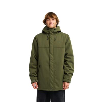 Parka BILLABONG "All Day 10K", Herren, Gr. L, grün (riffle grün), Obermaterial: 100% Polyester., Jacken Parka