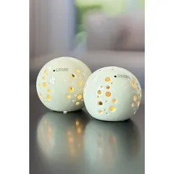 Lichtkugel Verona 12cm LED creme