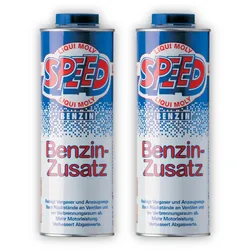 2x Additiv LIQUI MOLY 5105 Speed Benzin-Zusatz Reinigung+Leistung Anti Korrosion 1L