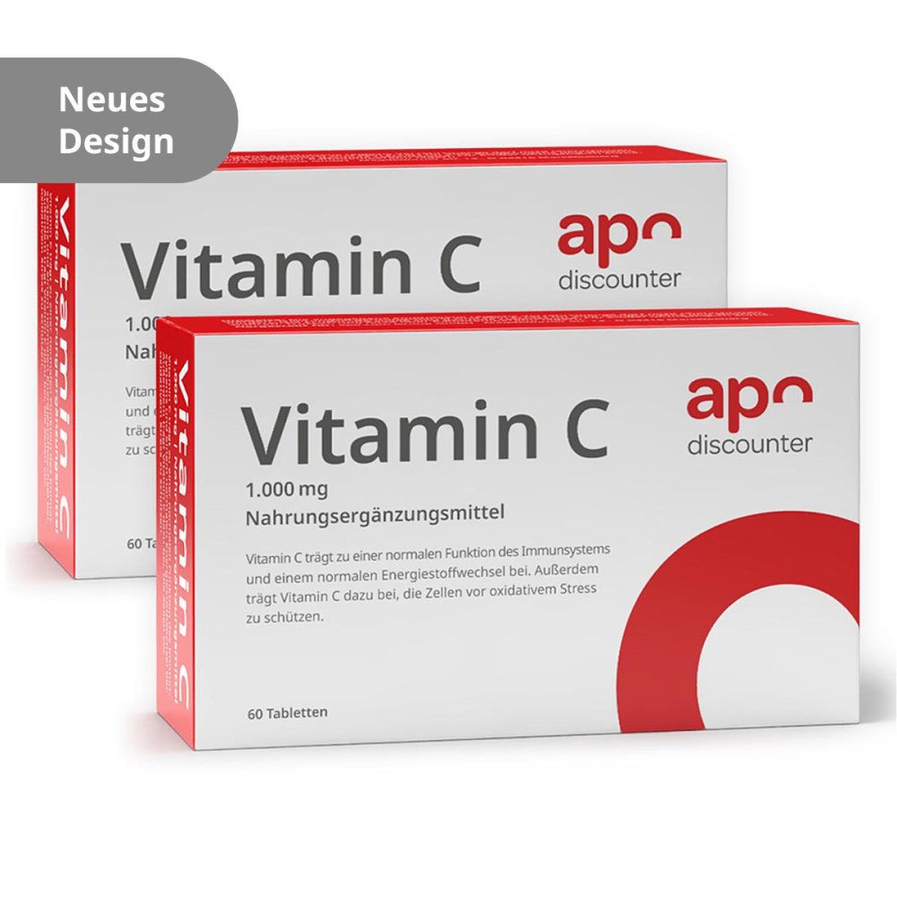 apo.com Group GmbH Vitamin C Tabletten 1000 mg von apodiscounter 08101846