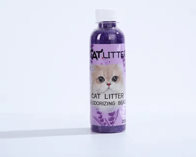 Inspire Curations FreshNest Cat Litter Odor Eliminating Beads purple