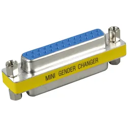 COM 995 - Gender Changer, Adapter, 2x 25-pol. D-Sub BU