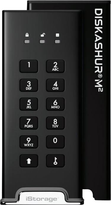 iStorage diskAshur M² Versleutelde Externe SSD 1 TB