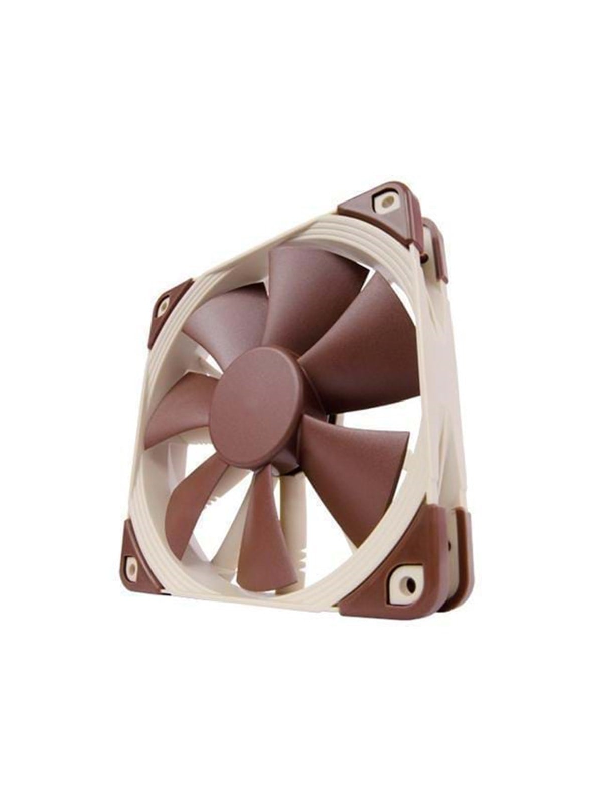 Noctua NF-F12 PWM - Gehäuselüfter - 120mm - Braun - 22 dBA