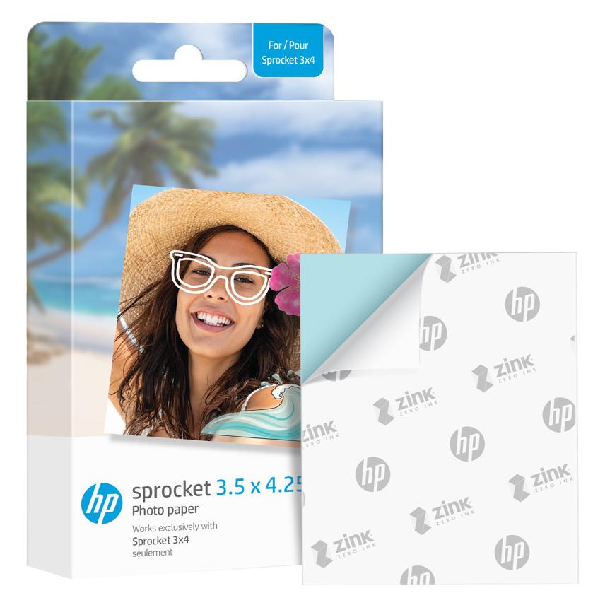 HP Sprocket 3x4 Film (20) (3 x 4 Zoll, 20 Stk.) (HPIZ3X420)