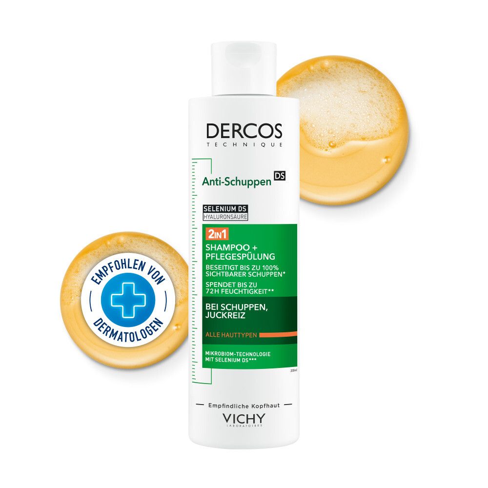 Vichy Dercos Anti-Schuppen 2in1 Shampoo Condition. 200 ml