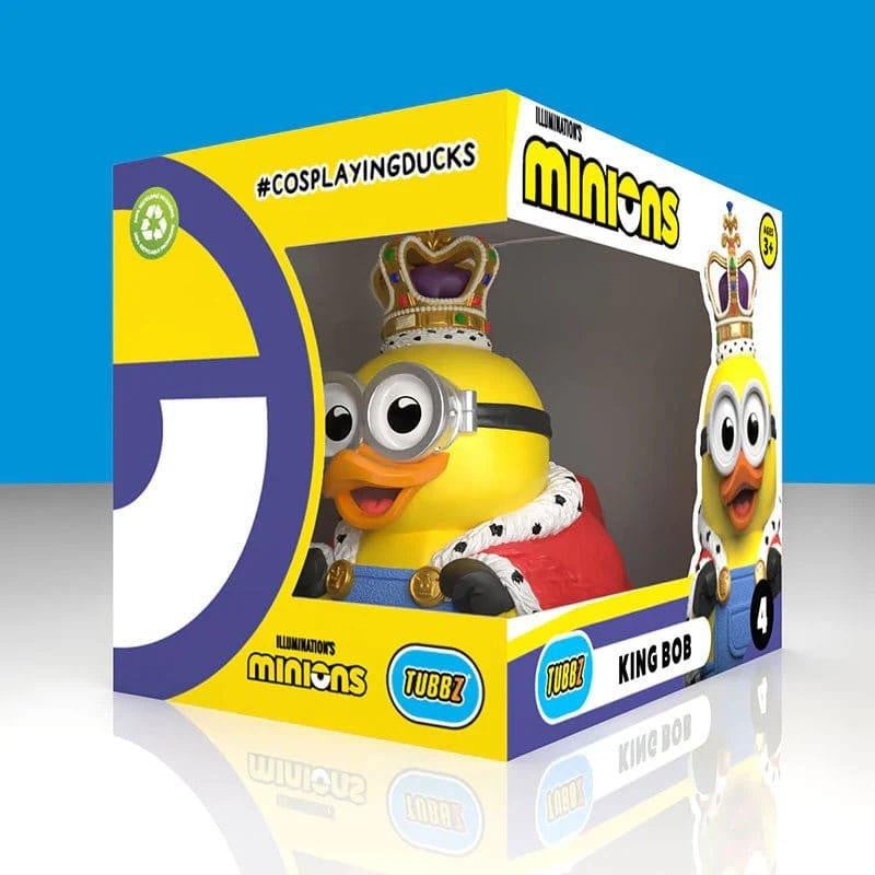 Numskull Minions Tubbz PVC-figuur Koning Bob verpakte editie 10 cm
