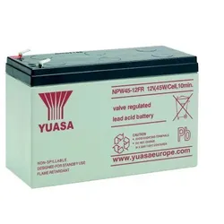 Yuasa NPW45-12 8,5Ah 12V mit 45Watt/ Zelle Bleiakku / AGM NPW 12-8,5