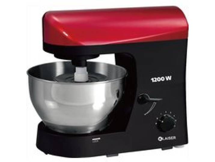 Robot Pétrin Multifonctions KLAISER IMPERIAL KM98MEX - 1200W - Rouge - Bol 5L - 7 Vitesses
