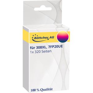 kompatibel für HP 308, 7FP20UE, 320 Seiten, color