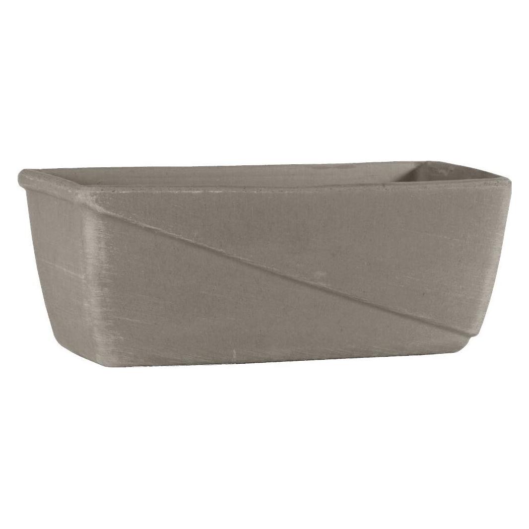 Spang Balkonkasten Line umbra 30 x 19 x 16 cm mit Loch (30 x 19 x 16 cm) (0313000210001P)