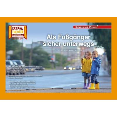Als Fußgänger sicher unterwegs / Kamishibai Bildkarten, Nonbook von Verena Sangu, Hase und Igel Verlag