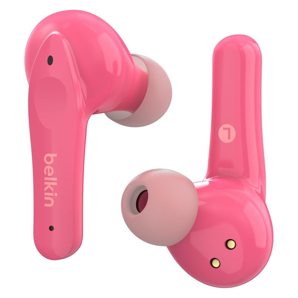 Belkin SoundForm Nano Bluetooth In-Ear Kinder Kopfhörer, kabellos, 85 dB Begrenzung, True Wireless (PAC003BTPK)