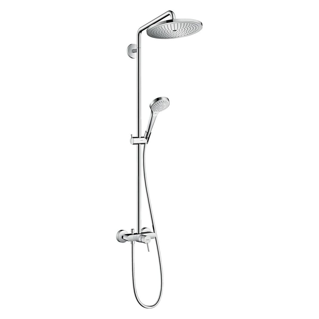 hansgrohe HG Showerpipe CROMA SELECT 280 AIR 1JET DN 15, mit Einhebelmischer chrom (26791000)