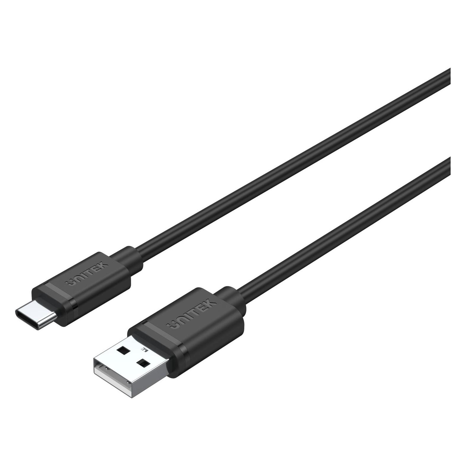 Unitek Cable USB-A 2.0 - USB-C 3m (3 m, USB 2.0) (C14069BK)