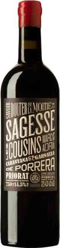 Les Cousins Marc & Adrià Les Cousins La Sagesse 2021 - Vino Tinto - 75 cl. - D.O. Priorat