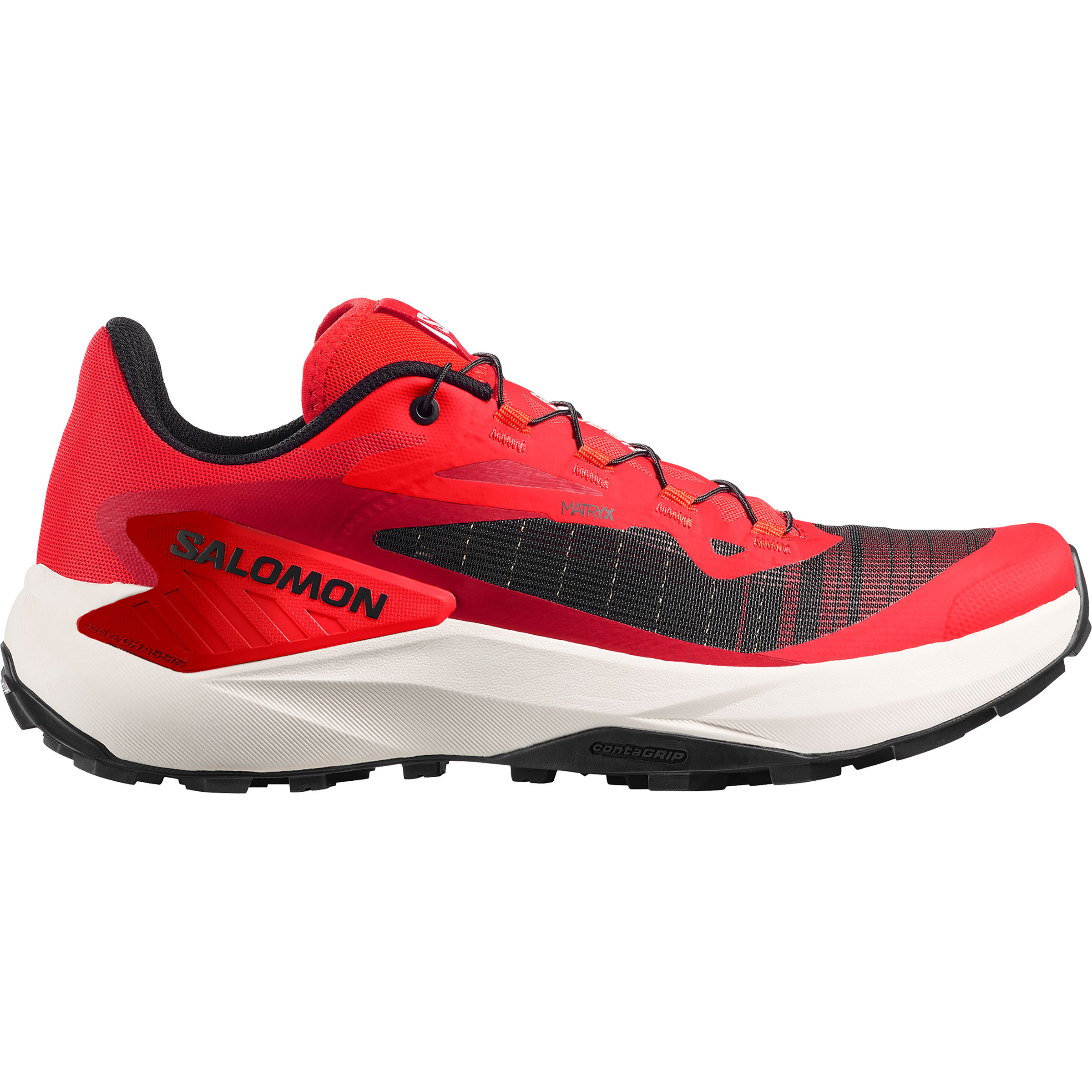Salomon Genesis Herren Trailrunningschuhe rot Größe 46.5 Trailrunning Atmungsaktiv