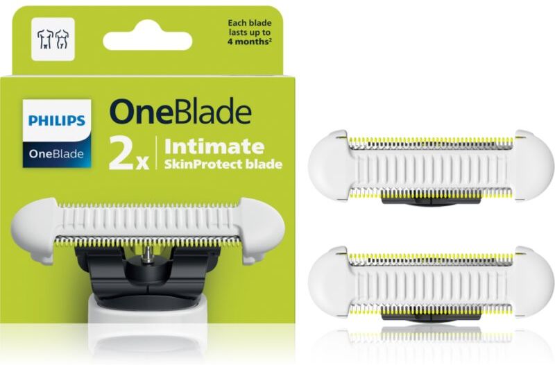 Philips OneBlade Intimate SkinProtect QP229/50 lames de rechange for OneBlade Intimate QP1924/30 2 pcs