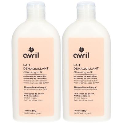 Avril LE Lait Démaquillant - démaquillant. fl 250 ml x2 2x250 Milch