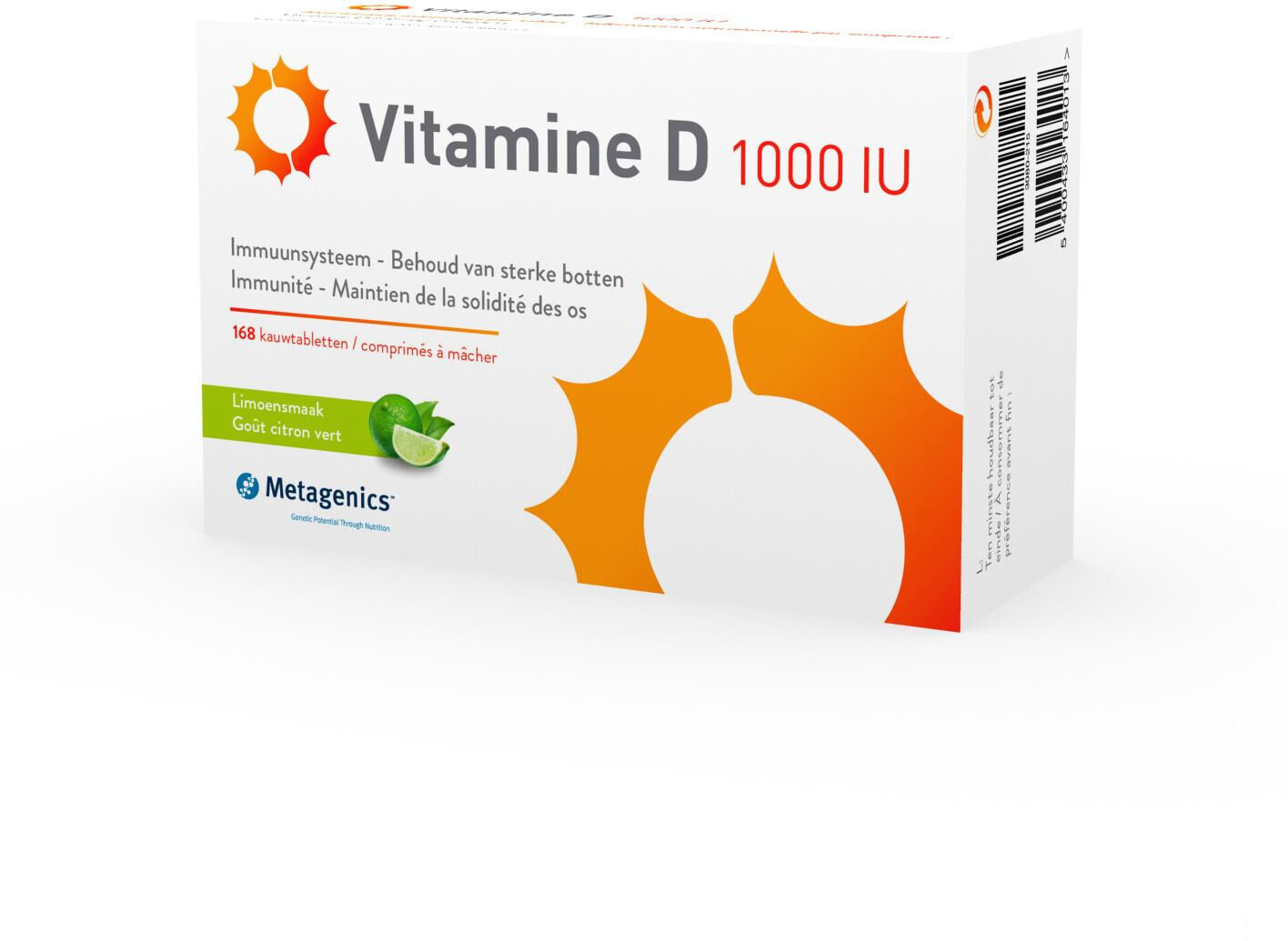 Metagenics Vitamine D 1000 IU 168 Comprimés