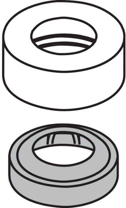 Hansgrohe Abdeckrosette Axor Starck 97155000 für Waschtischmischer chrom