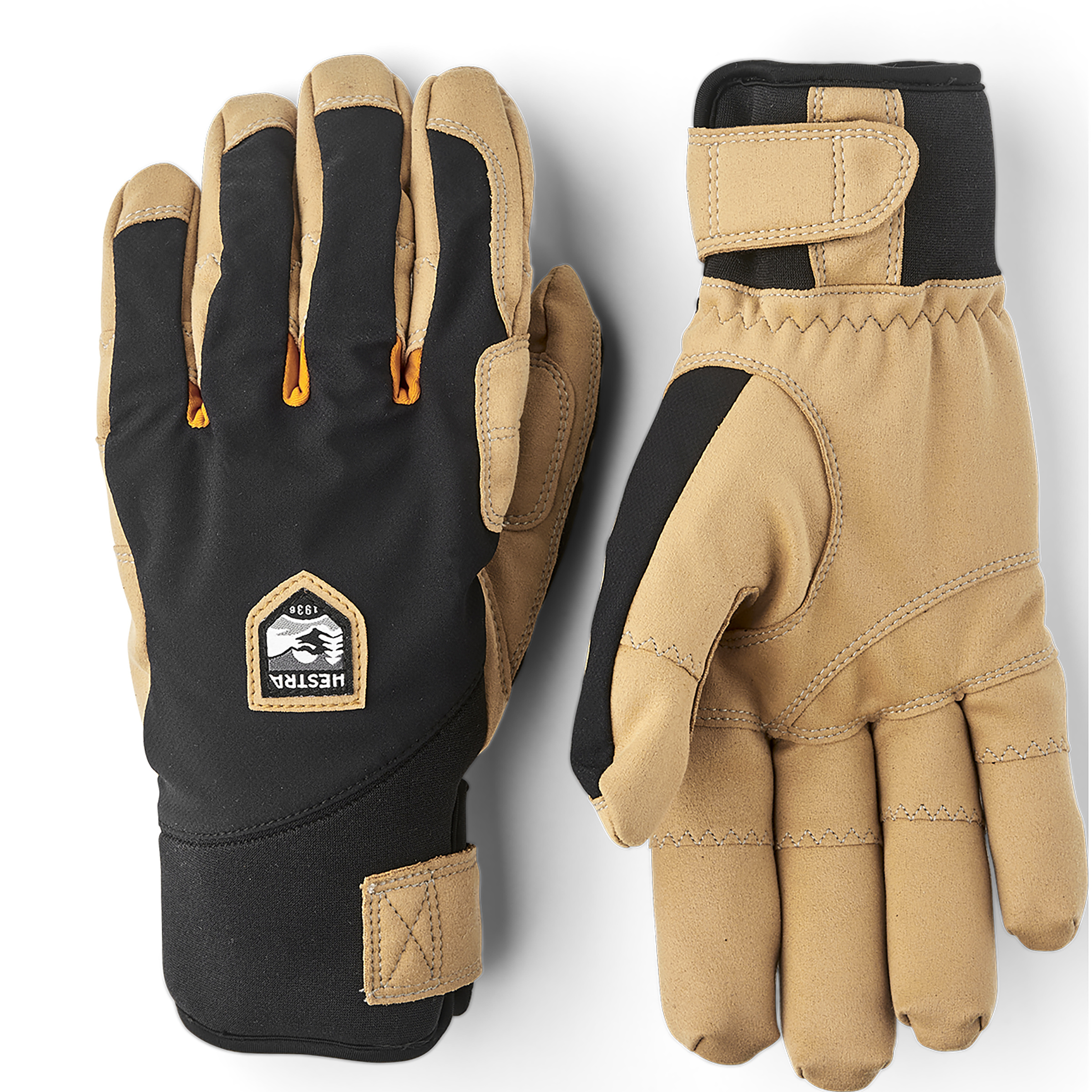 Hestra Ergo Grip Vektor Fingerhandschuhe schwarz Größe 8 Trekking Winddicht Wasserabweisend