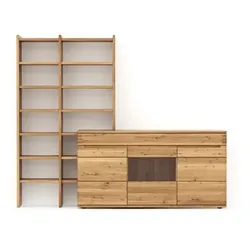 MAISON Sideboard-Kombination Indianapolis Holz Braun Wildeiche