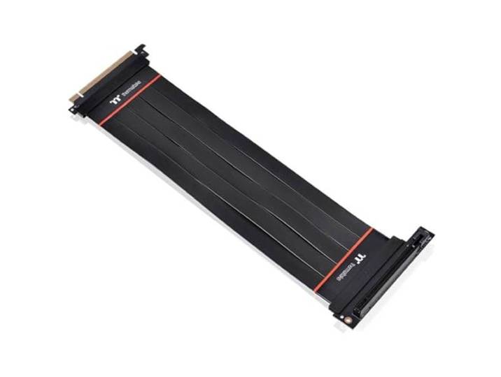 Thermaltake PCI Express Extender 90°/Zwart/PCI-E 4.0 16X/300mm