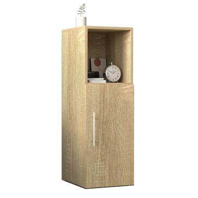 Nachttisch VCM "Holz Nachttisch Beistellmöbel Seitenschrank Narila", braun (sonoma, eiche), Tische, Nachttisch