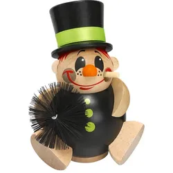 Seiffener Volkskunst Kugelräucherfigur Schorchy Größe 12 cm