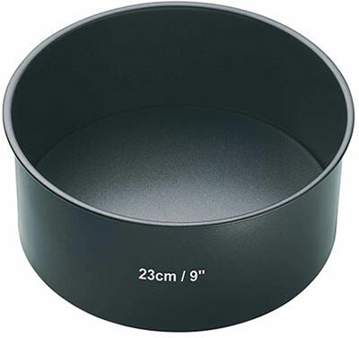 MasterClass Non-Stick Loose Base Deep 23cm Round Cake Pan