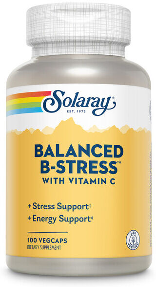 Solaray Ernährungsphysiologisch ausgewogene B-Stress 100 pflanzliche