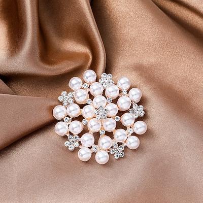 Elegant Retro Vintage 1950er Broschen Der große Gatsby Kostüm Damen Junggesellinnenabschiedsparty Erwachsene Broschen
