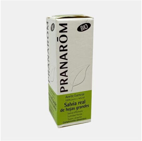 PRANAROM OLEO ESSENCIAL SALVA REAL FOLHAS GRANDES BIO 10ml