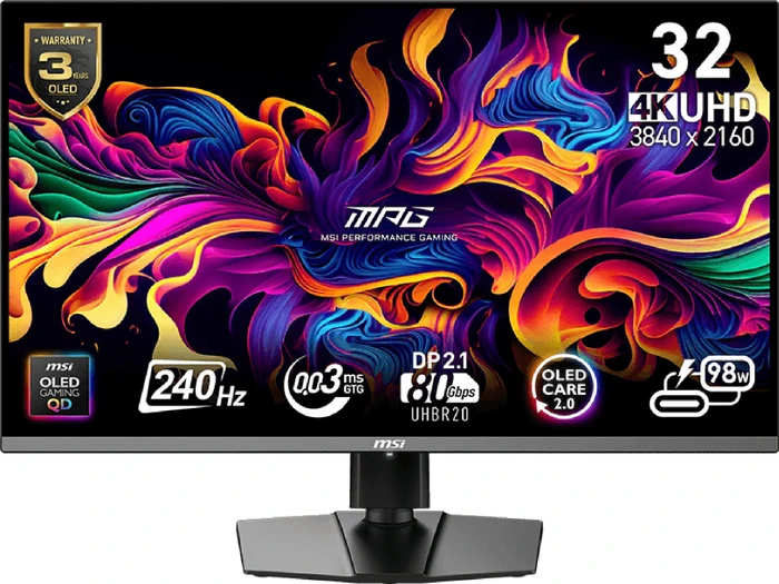 31,5" MSI MPG 322URX QD-OLED