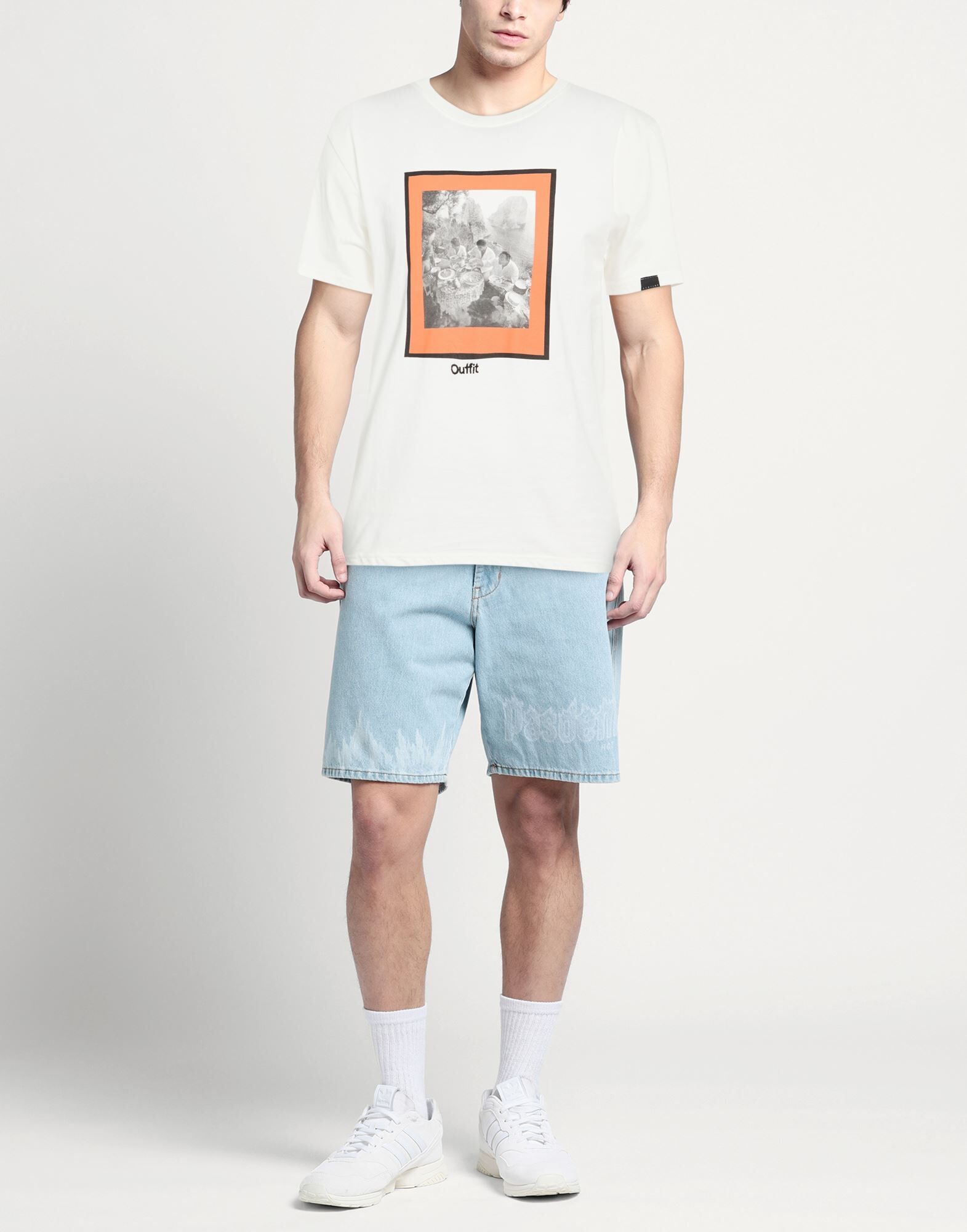 Out/fit Camiseta Hombre Blanco S Hombre