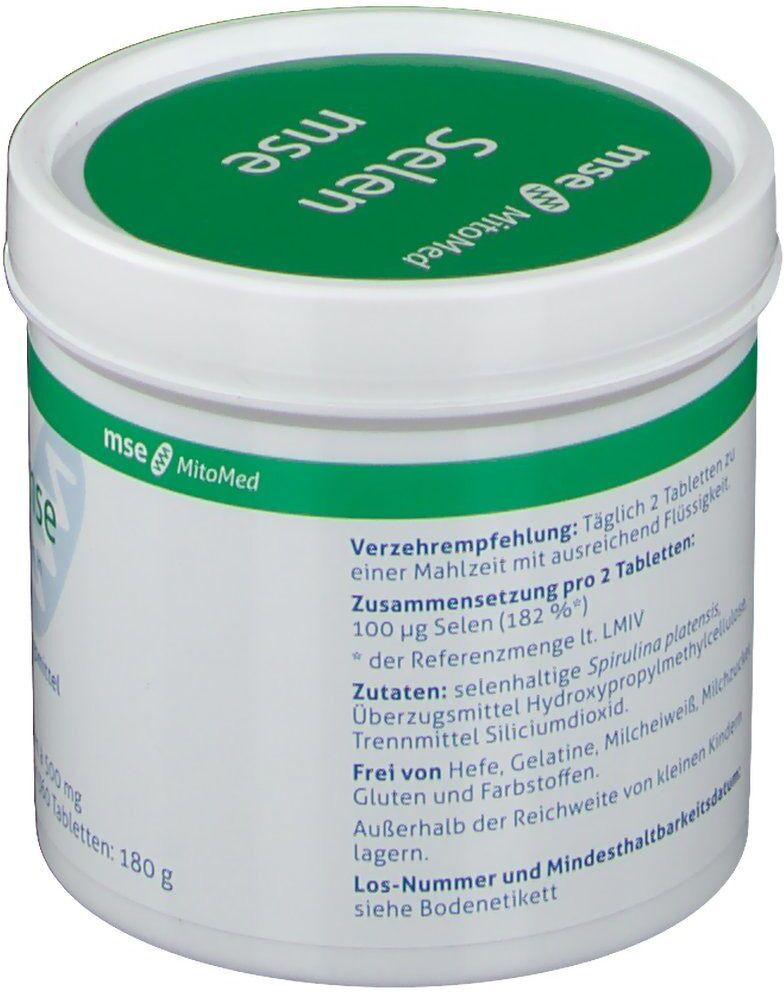 Dr. Enzmann Selen MSE 50 µg Tabletten 360 St