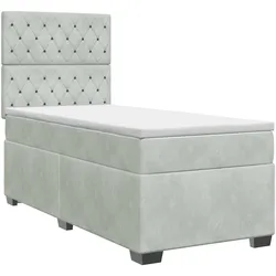 vidaXL, Boxspringbett, Boxspringbett (100 x 200 cm)