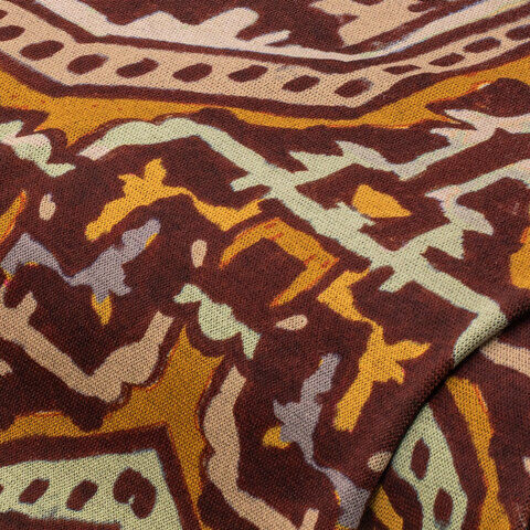 Strickstoff "Maya", braun-color