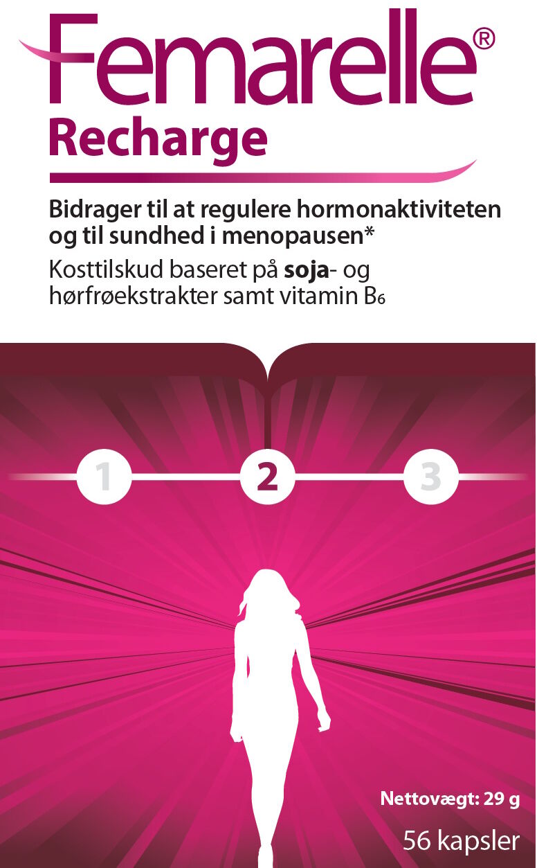 Femarelle Recharge kapsler Kosttilskud 56 stk