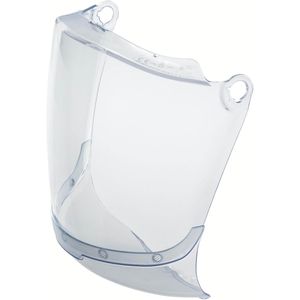 Uvex Helmvisier pheos Ersatzscheibe, 9906017, Klarvisier, pheos Visierhalterahmen, Polycarbonat, kratzfest, beschlagfrei