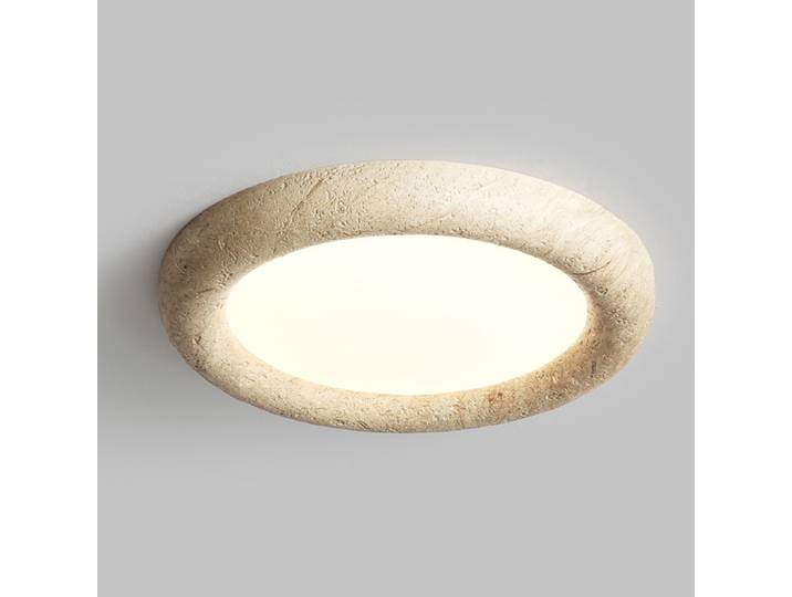WECUS japonais Wabi Sabi LED plafonniers chambre d'enfants pierre naturelle moderne décor à la maison salon couloir balcon éclairage