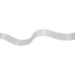 econ connect 28AWG9RM1 Flachbandkabel Rastermaß: 1 mm 9 x 0.08 mm² Grau 30.50 m