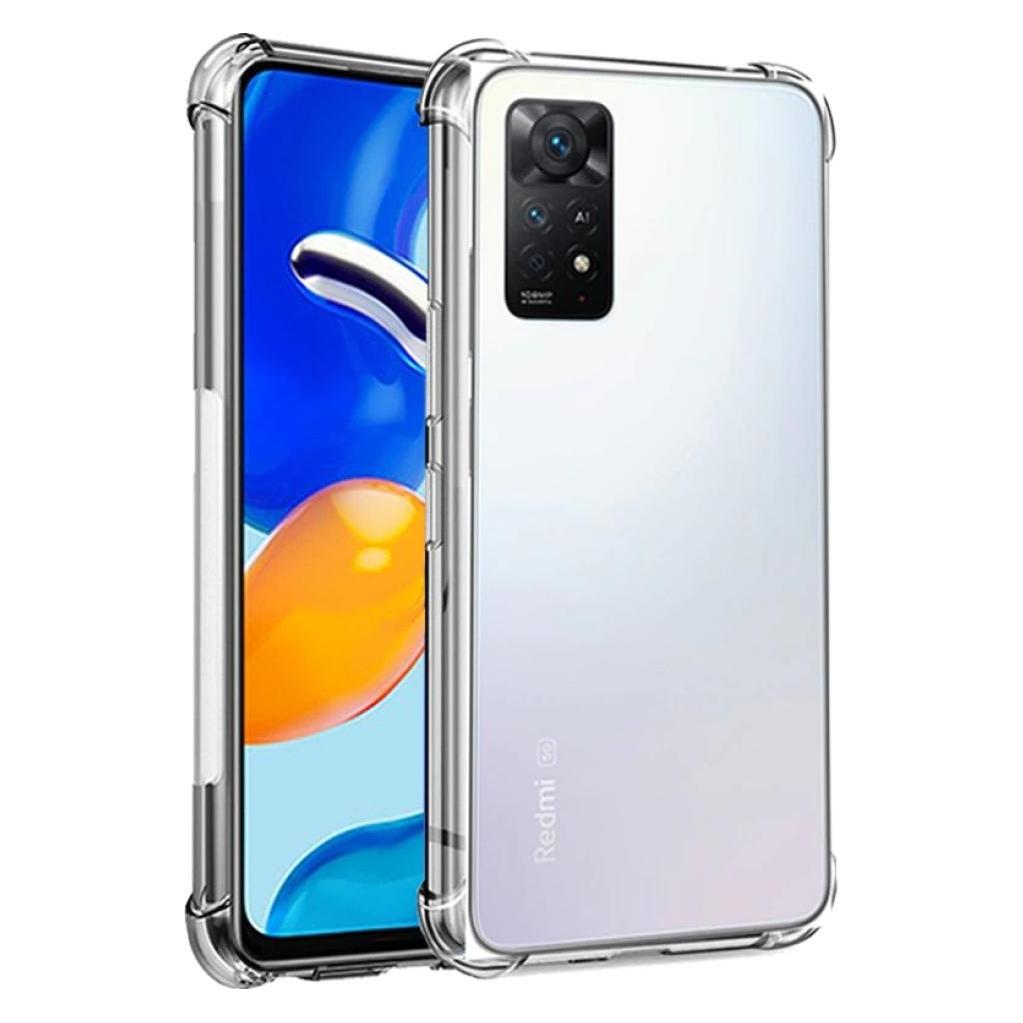 Screenguard Xiaomi Redmi Note 11 Hülle Crystal Soft Airbag Bumper (Xiaomi Redmi Note 11) (00029702)
