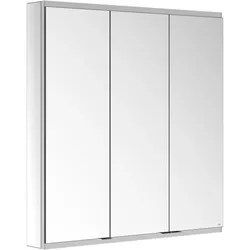 Keuco Royal Modular 2.0 Spiegelschrank 800301091000300 900 x 900 x 120 mm, 1 Steckdose, 1 Doppel-USB-Ladestelle, Wandvorbau, 3-türig