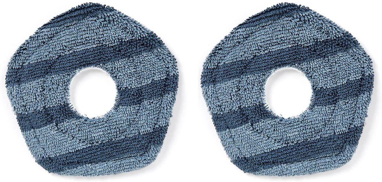 2 Washable Vacuum Mop Cloths, Compatible with eufy X10 Pro Omni, C30 Edge, C30 and eufy X9 Pro Robot Vacuums, Washable and Reusable Soft Mopping Pad, Parts, Accessories